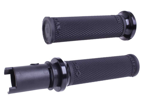 ODI V30HTCB-B Odi Lock-On Ruffian Grips Black/Black Cvo `23-24 V30Htcb-B