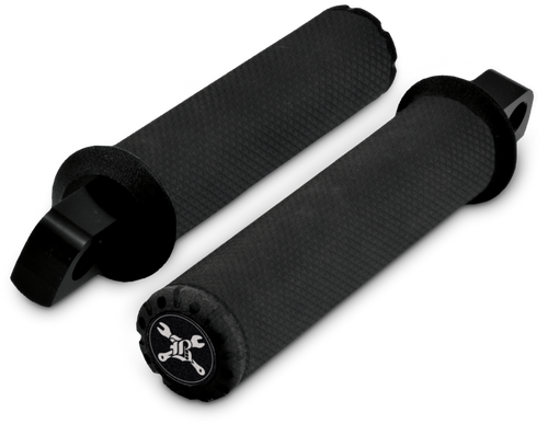 BURLY BRAND B13-1123TB Burly Brand Hawk Footpeg Set Billet Universal B13-1123Tb