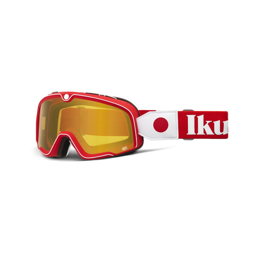 100% Barstow Goggle Team Ikuzawa Mirror Red Lens 50000-00028