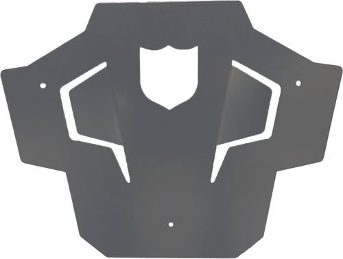 Pro Armor Rear Sport Bumper Skid Plate Titanium Metallic P199P367Tm