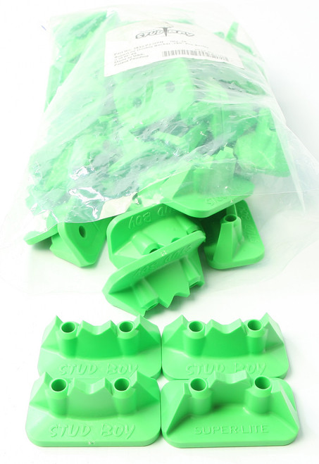 Stud Boy Super-Lite Pro Series Double Backers .75" 48/Pk Green 2522-P2-Grn