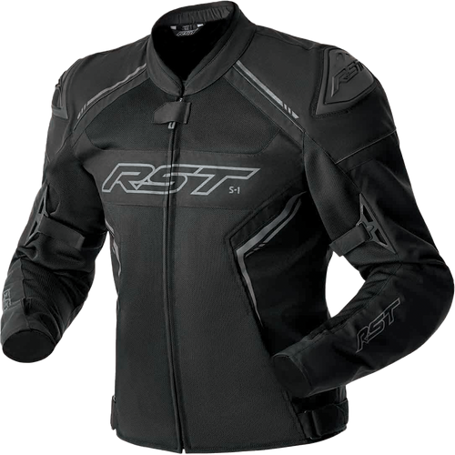 Rst 103630BLK-20 Rst S1 D3O Mesh Ladies Jacket Black Textile 3Xl 103630Blk-20