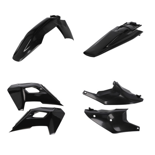 Acerbis Plastic Kit Hus Black 2986600001