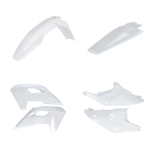 ACERBIS 2986600002 Acerbis Plastic Kit Hus White 2986600002