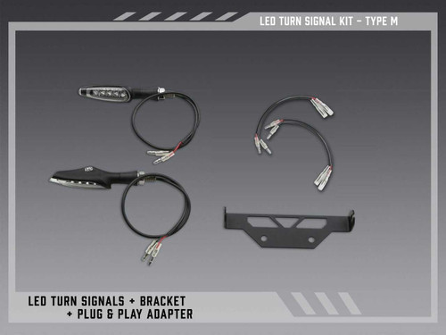 Yoshimura 075BG-STD-M-K Yoshimura Fe V2 Stnd Led Turn Sig Kit M 075Bg-Std-M-K