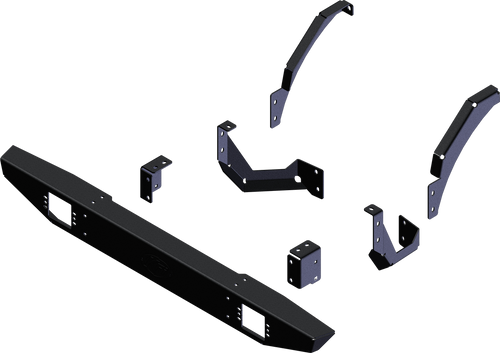 Kfi 102105 Kfi Bumper Rear Formed 102105