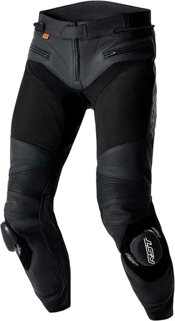 Rst 103649BLK-32 Rst S1 D3O Mesh Leather Pants Black Md 103649Blk-32
