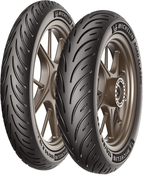 Michelin Tire Road Classic Front 100/90-18 56V Bias Tl 41212