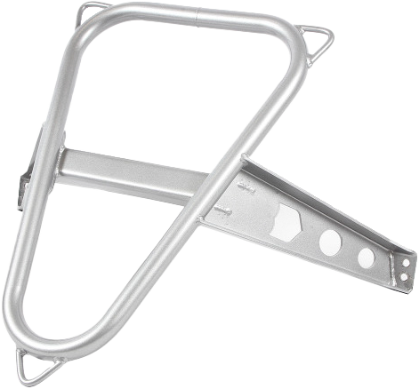 Pro Armor Spare Tire Mount Sparkle Silver Metallic Pol P141U300Ssm