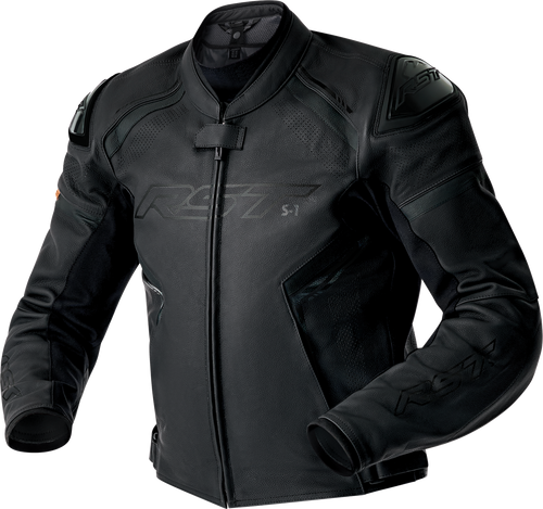 Rst 103605BLK-42 Rst S1 D3O Leather Jacket Black Md 103605Blk-42