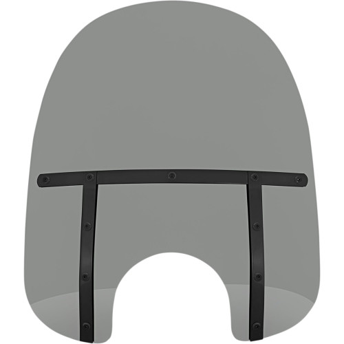Memphis Shades Fats Windshield - Black Smoke - 13" Meb31112
