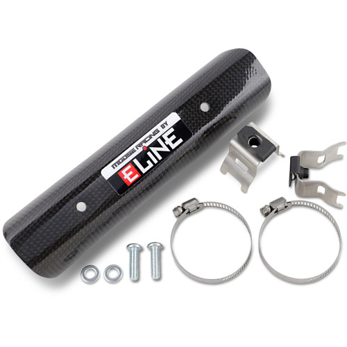 Moose Racing Universal Pipe Guard - 8" Univ8A