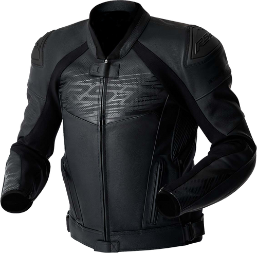 Rst 103635BLK-42 Rst Tractech Evo D3O Jacket Black Leather Md 103635Blk-42