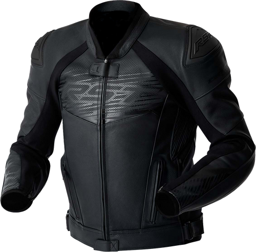 Rst 103635BLK-50 Rst Tractech Evo D3O Jacket Black Leather 3X 103635Blk-50