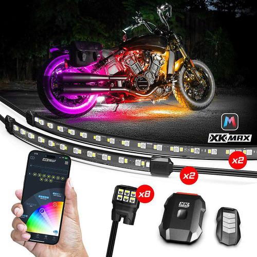 Xk Glow MX-MOTO-STA Xk Glow Xkmax Led Underglow Kit 10 Pc Mx-Moto-Sta