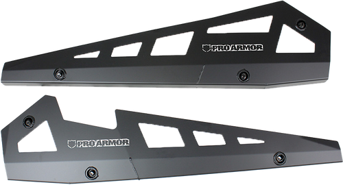 Pro Armor Rock Sliders Solar Black Pol P141221Slr