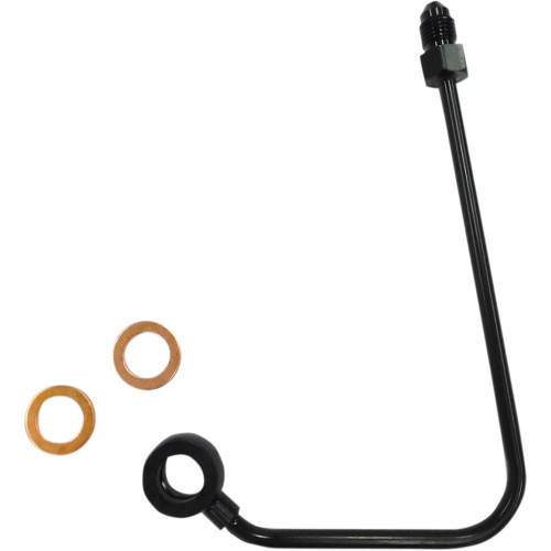 Magnum Shielding Abs Upper Brake Line Adapter - 4-3/4" Length - Black As47000