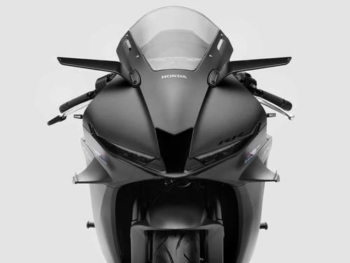 Rizoma BSS030B Rizoma Stealth Sport Mirror Black Pair Hon Bss030B