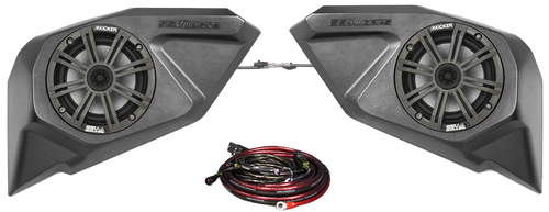 Ssv Works Rear Door Speaker Pods Kicker 220-Rz5-2Drk