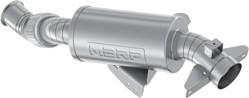 Mbrp 3" Perf Slip-On Muffler W/Cat Can-Am At-9223Pt