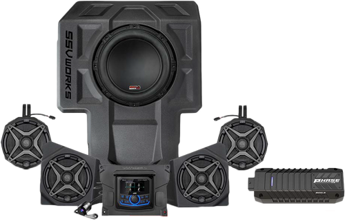 Ssv Works 5 Speaker Kit Phase Eq W/ Jvc Controller Kx-Q5A1