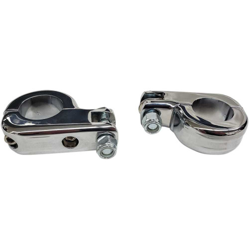 RIVCO PRODUCTS MV220 Rivco Products Clamps - 1-1/4" - Chrome Mv220