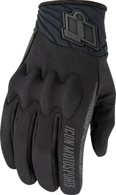 ICON 3301-4866 Icon Glove Anthem 3 Bk Xl 3301-4866