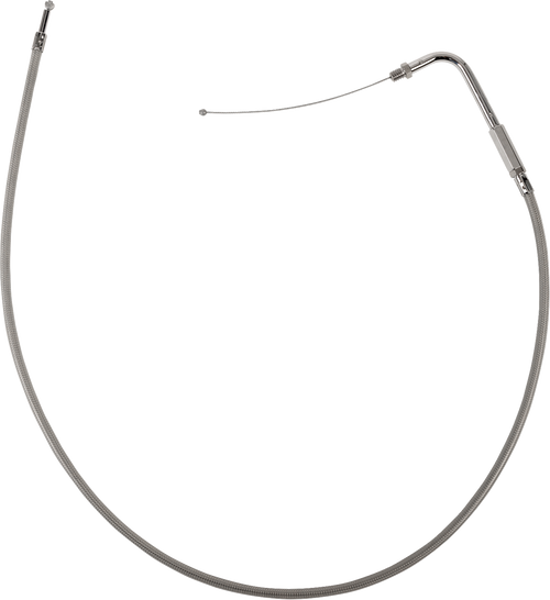 Drag Specialties Cable,Throt,Braid,32.5" 0650-0315