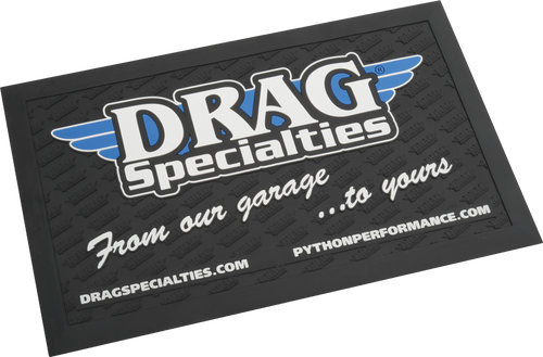 DRAG SPECIALTIES 9904-0983 Drag Specialties Floormat Drag 24"X40" 9904-0983