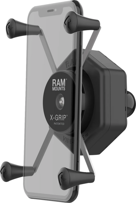 Ram Mounts Kit Xgrip With Vibe Safe And Adapter Ram-Hol-Un10B-462