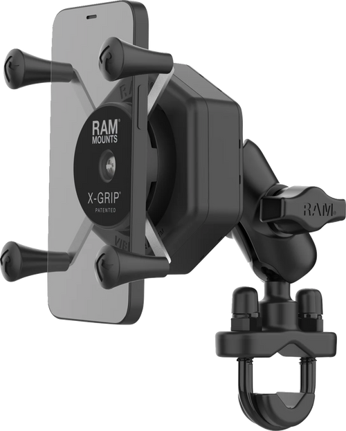 Ram Mounts Kit Xgrip With Vibe Safe And U Bolt Base Ram-B-149Z-A-Un7-462
