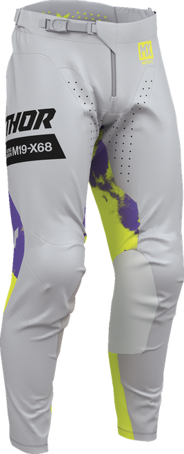THOR 2901-12326 Thor Pants Launchmode Bleach Gray/Acid 38 2901-12326