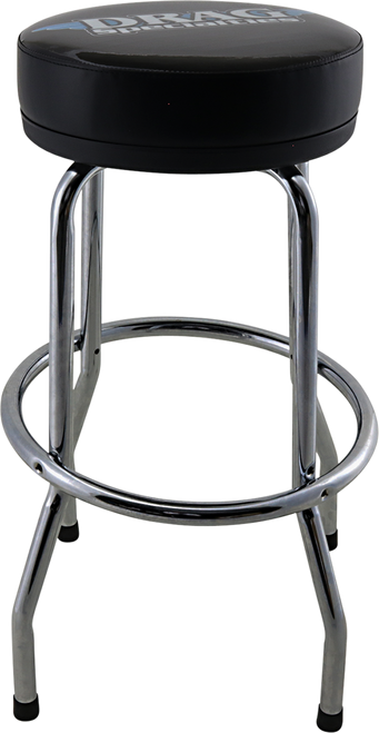 DRAG SPECIALTIES 9905-0131 Drag Specialties Drag Spec Logo Bar Stool 9905-0131