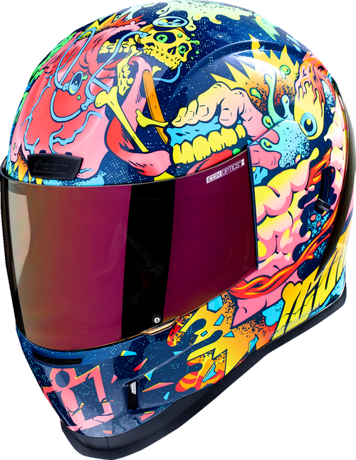 ICON 0101-17918 Icon Helmet Afrm Scatterbrain Pr Md 0101-17918
