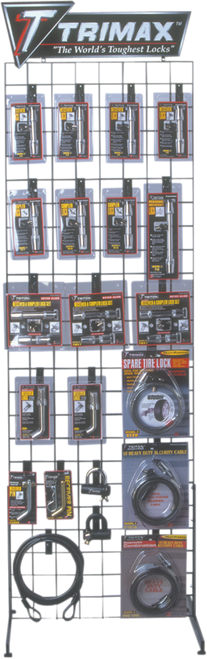 TRIMAX POP RACK Trimax Pop Display W/Hdr&Hooks Pop Rack