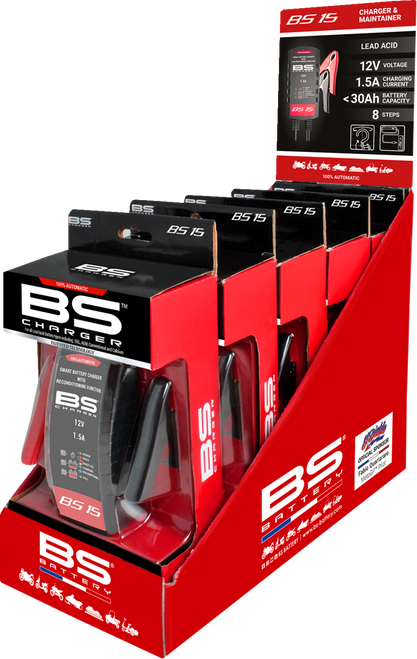 BS BATTERY 700525 Bs Battery Display Chargers Box Bs 700525