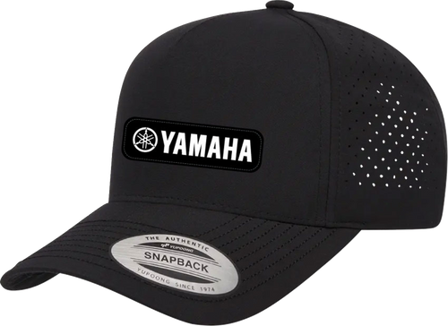 FACTORY EFFEX 29-86202 Factory Effex Hat Yamaha Performance Snapback Black 29-86202