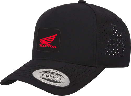FACTORY EFFEX 29-86302 Factory Effex Hat Snapback Honda Performance Black 29-86302