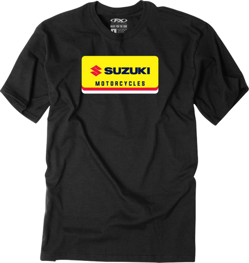 FACTORY EFFEX 29-87414 Factory Effex Tee Suzuki Nova Black Lg 29-87414