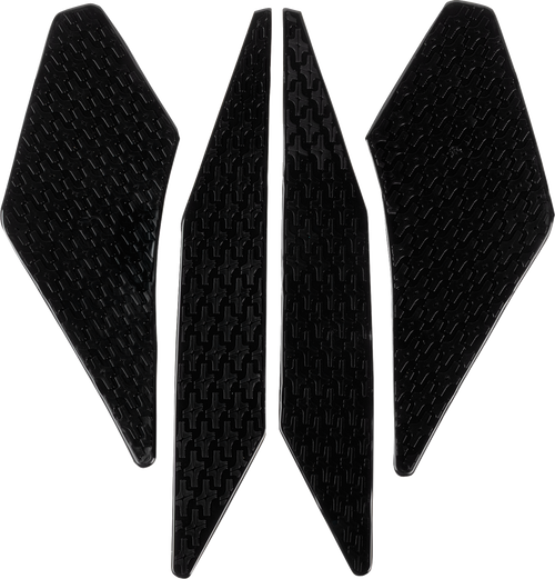 STOMPGRIP 55-14-0137B Stompgrip Tank Grips-Black Icon 55-14-0137B