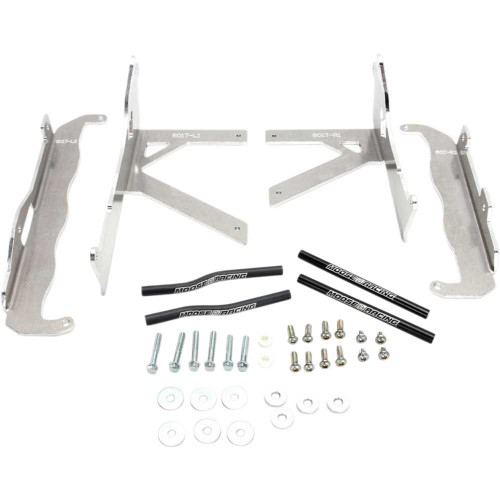 MOOSE RACING 116017 Moose Racing Radiator Braces - Silver - Honda 11-6017