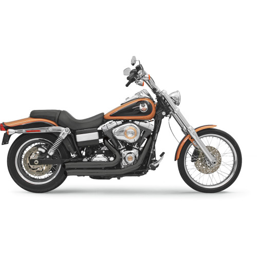 Bassani Xhaust Firesweep Exhaust - Black - Fxd 13123D