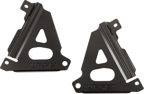 WORKS CONNECTION 18-B301 Works Connection Brace Radiator Blk Kx250/250Xc/450 18-B301 18-B301