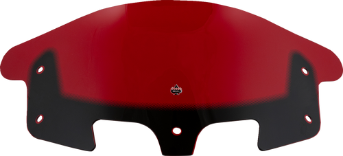 Klock Werks Windshield Flare 10" Kolor Red Kww-04-0636