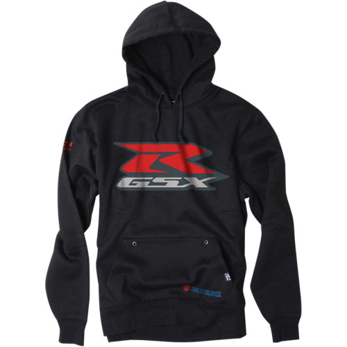 FACTORY EFFEX 1588414 Factory Effex Suzuki Gsx-R Pullover Hoodie - Black - Xl 15-88414