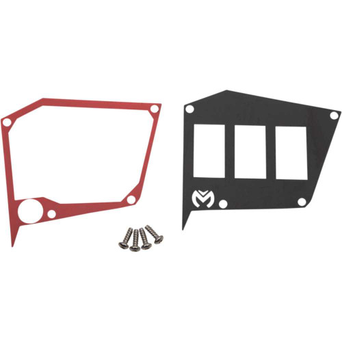 MOOSE UTILITY 1005068PU Moose Utility Dash Plate - Red 100-5068-Pu