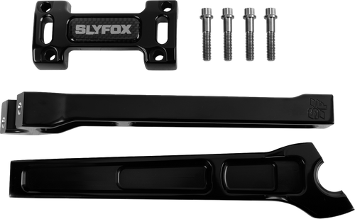 Slyfox Riser 10" Straight Black 1" Clamp Sf-1001-10-B