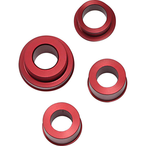 DRIVEN RACING DCWS025 Driven Racing Wheel Spacer - Captive - Red - Yamaha Dcws-025