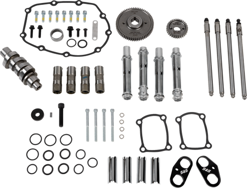 S&S Cycle Kit Camshaft 496 Gear Chrome Pr Tube M8 W/O Vvt 2017-25 310-1413