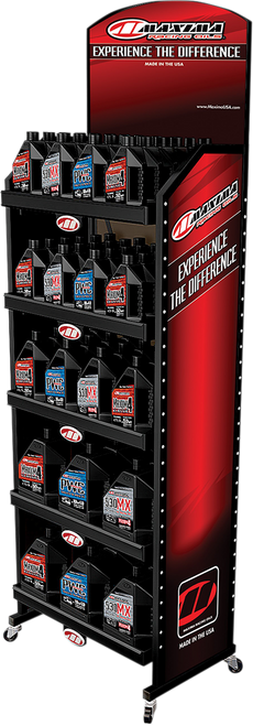 MAXIMA RACING OIL 10-10099-LG Maxima Racing Oil Maxima Display Rack 10-10099-Lg